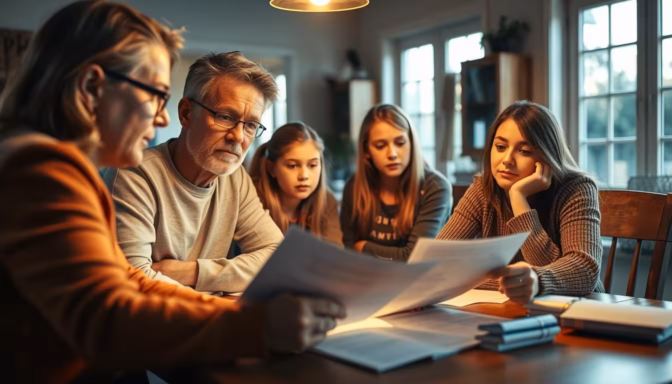 family financial planning insurance case study